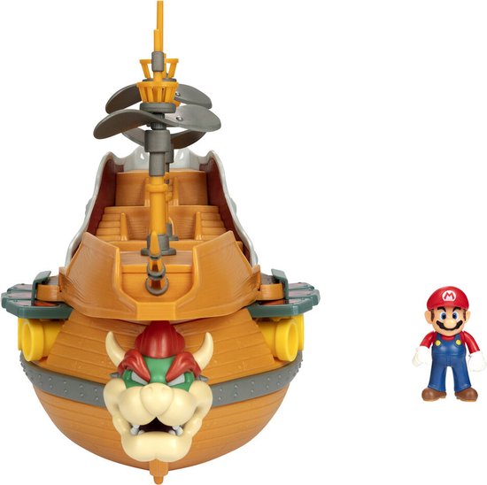 Nintendo Super Mario Deluxe Aeronave Bowser playset