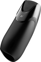 Satisfyer, Masturbateur Bluetooth , Men Vibration+, 14 cm, avec contrôle par application, en silicone