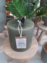 Rustik Lys - Kaars - Outdoor - Buitenkaars - Cylinder - Eucalyptus - Ecofriendly - 86h - H15 cm x Dia 15 cm