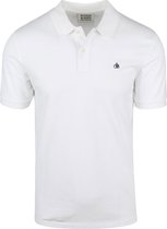 Scotch and Soda - Pique Polo Wit - M - Slim-fit