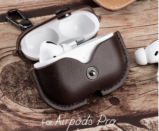 Beschermhoes Voor Airpods Pro Lederen Bluetooth Draadloze Oortelefoon Case Echt Airpods 2 3 Air Pods 3 2 Covers van Mofarso — afbeelding 2