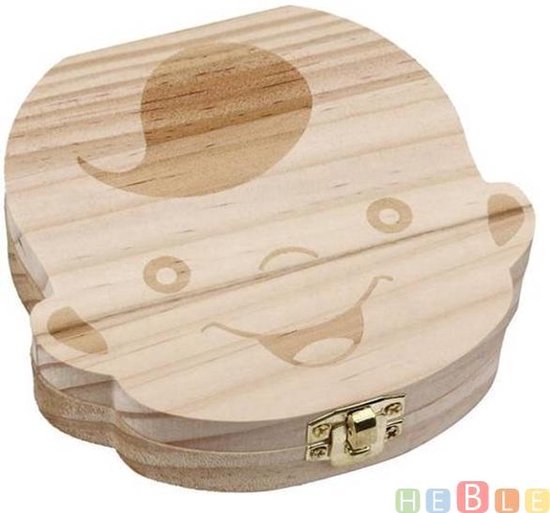 *** Tandendoos Jongen - Kraamcadeau - Melktanden - Herinneringen - Bewaren - van Heble® *** van Heble® — afbeelding 3