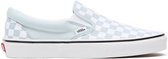 Vans Classic Slip-On Platform Sneakers Unisex - Blue And White Checker/White