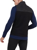 Bodywarmer Excel Runner avec poches zippées pour homme - Zwart