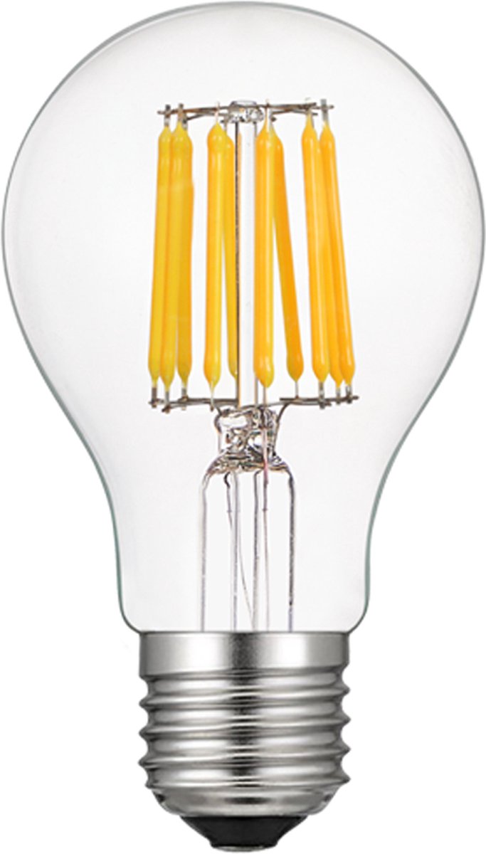 Diolamp LED Filament E27 - 12W (108W) - Warm Wit Licht - Niet Dimbaar - 10 stuks