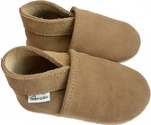 Chaussons bébé en daim marron Bébé- Slipper pointure 23/24 - Coca Mocha