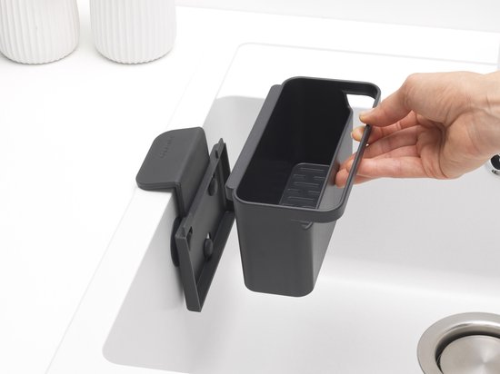 Brabantia SinkSide organiseur d'évier intégré - Dark Grey
