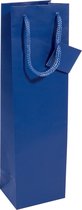 Sigel cadeautas - fles - ultramarijn blauw - cadeauverpakking - SI-GT505