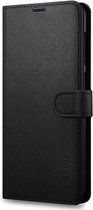 Samsung Galaxy A10/M10 zwart boek hoesje met extra vakjes voor pasjes en brief geld
