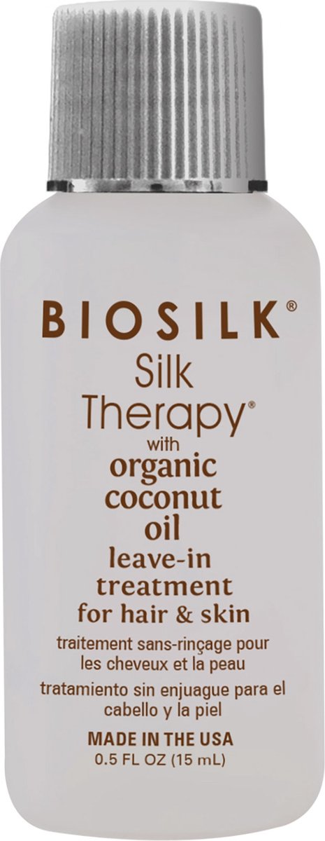 BioSilk Silk Therapy Coconut Oil Leave in Treatment 15ml