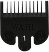 Haircutting Comb Wahl Moser Clipper Nº1 3mm 1/8" (1247-7800) Black
