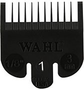 Wahl - Opzetkam - Type 1 - Plastic Zwart - Nr. 1 - 3 mm