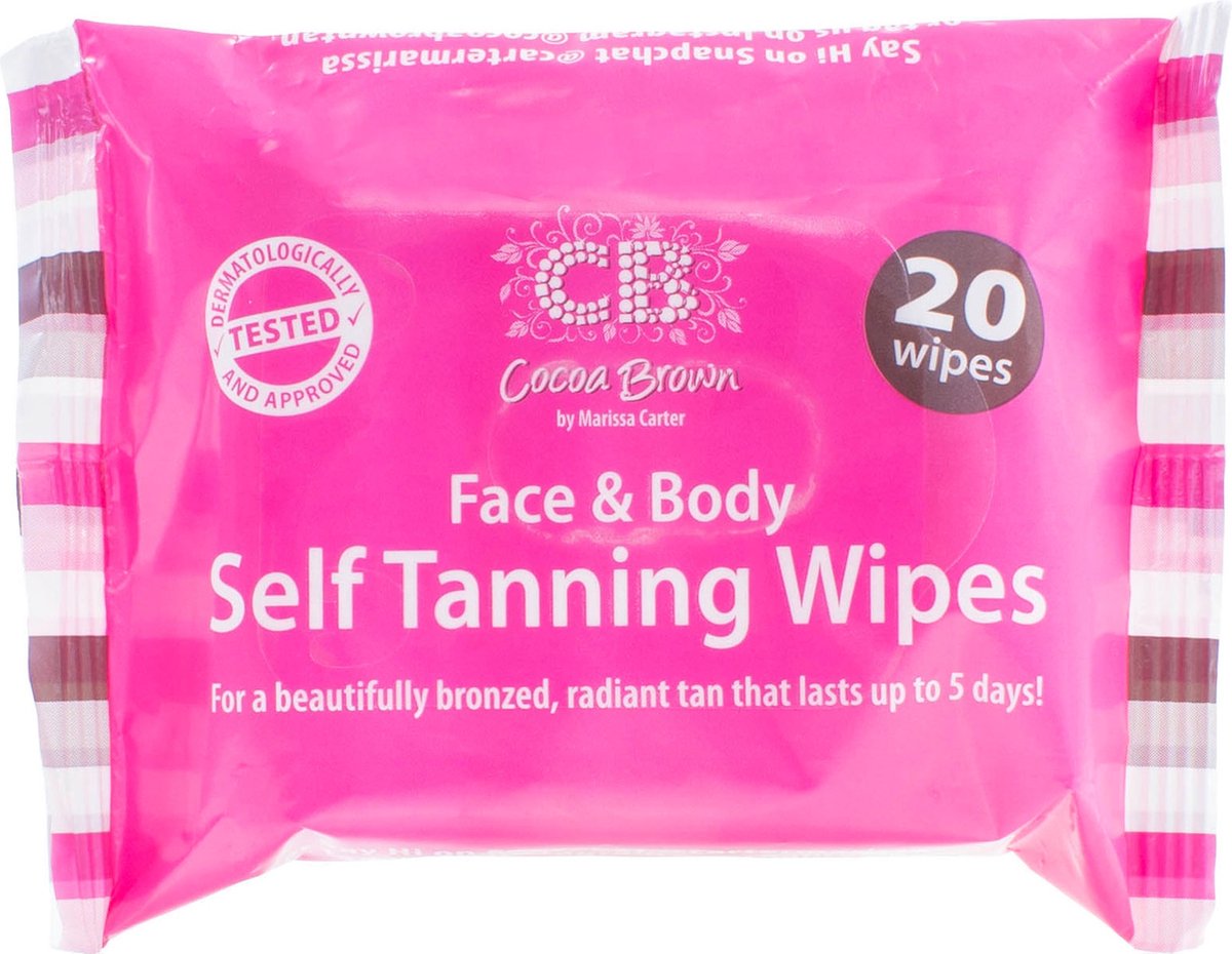Cocoa Brown - Self Tanning Wipes - 20 Wipes
