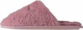 pantoffels Home dames textiel/elastomeer roze maat 41-42
