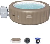 Bestway LAY-Z-SPA® Whirlpool Hottub Jacuzzi Palm Springs AirJet™ rond, 196 x 71cm 60017
