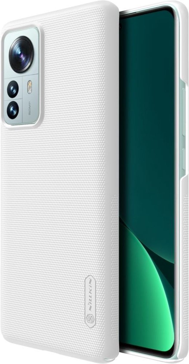 Nillkin Super Frosted Pro Shield Xiaomi 12 Pro Hoesje Wit