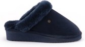 Warmbat Alice  Dames Sloffen - Blauw - Maat 37