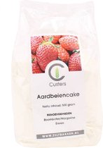 Aardbeiencake   3 stuks 500 gram