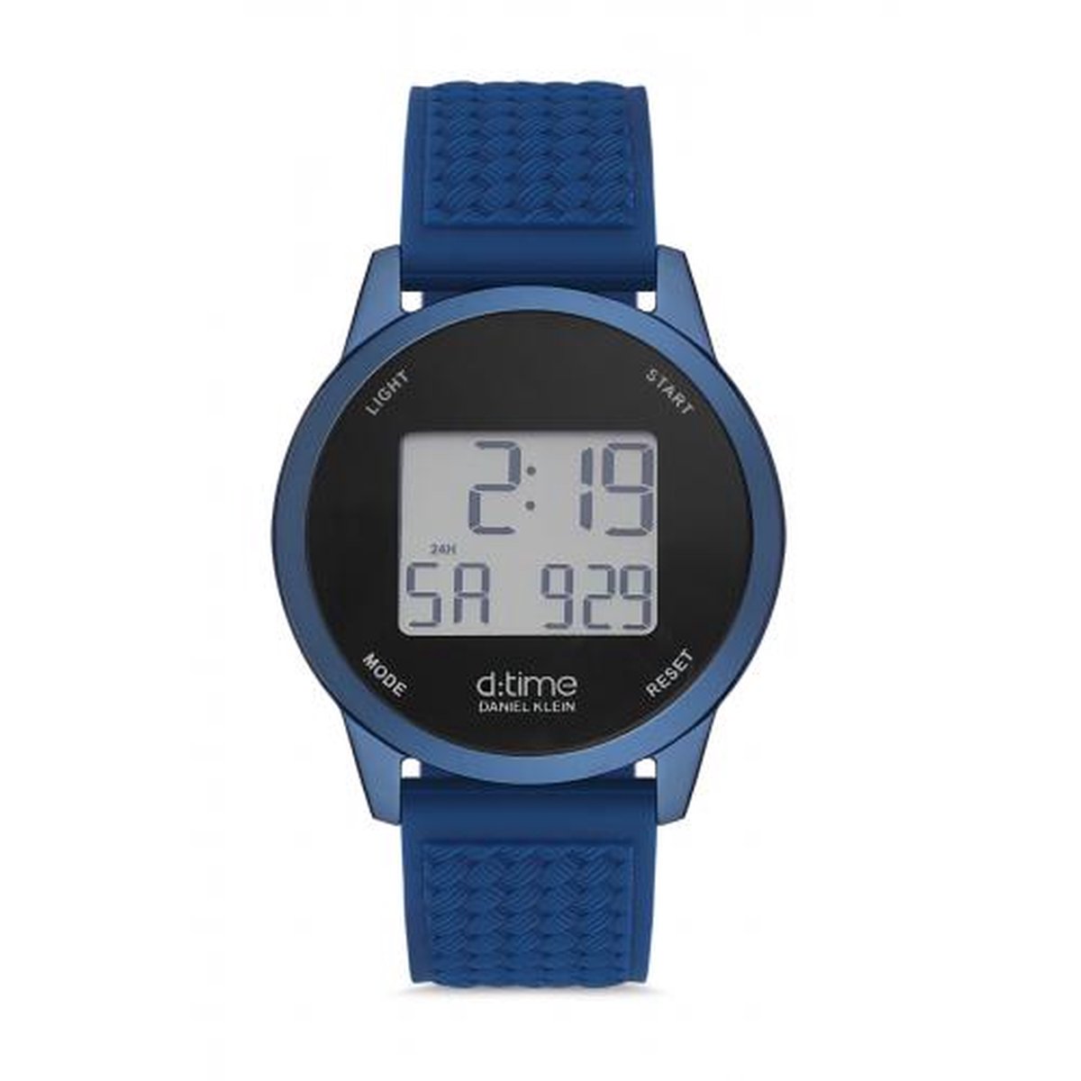 Daniel Klein DK.1.12640-4 - Horloge - Digitaal - Mannen - Heren - siliconen band - Touchscreen - Blauw