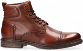 Van Dalen  - Veterboot leer - Cognac - 46