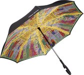 Goebel - James Rizzi | Upside Down Paraplu My New York City Sunset | Pop Art - 108cm