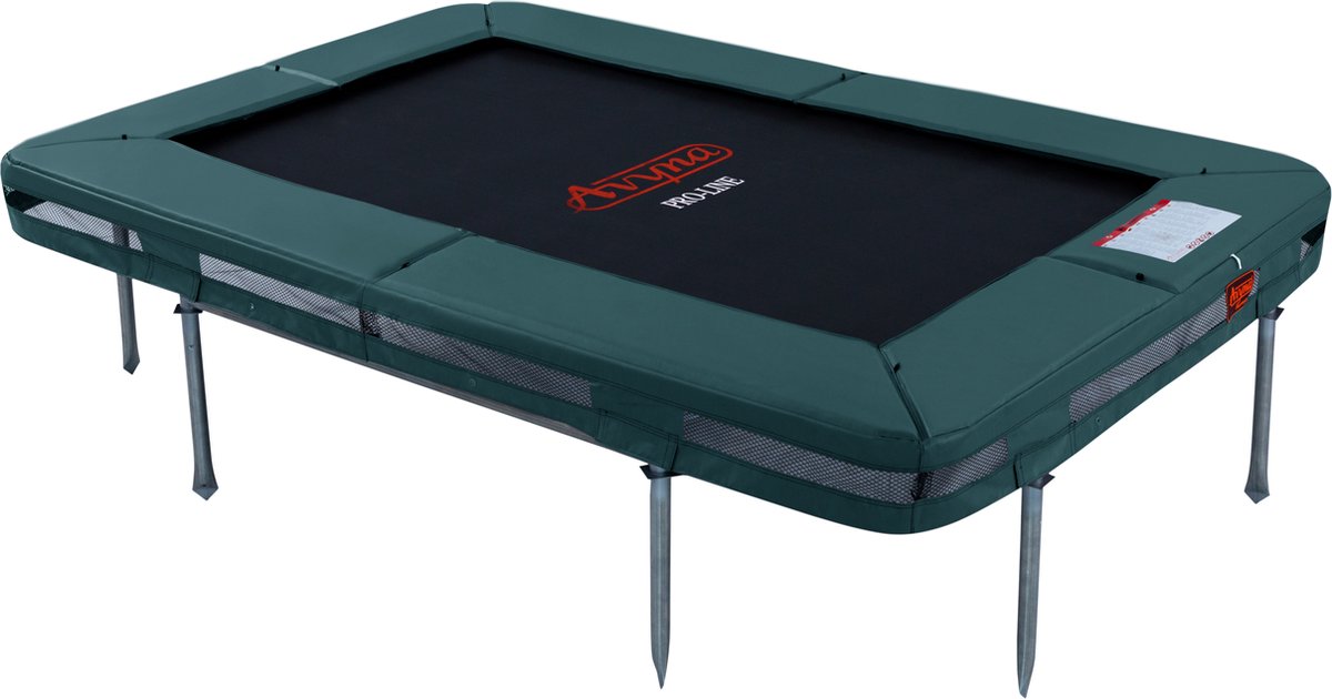 Avyna Pro-Line InGround trampoline set 213 275x190cm - Groen
