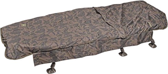 Foto: Spro grade bush tracker thermal cover mini shelter voor bedchair