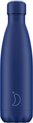 Chilly's Bouteille Thermos 500 ml Matte Edition - Tout Blue - Acier Inoxydable