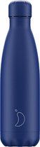 Chilly's Bottle Thermosfles 500 ml Matte Edition - All Blue - RVS