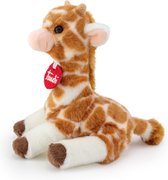 Trudi Trudini Knuffel Giraf 19 cm - Hoge kwaliteit pluche knuffel - Knuffeldier voor jongens en meisjes - Bruin Wit - 13x19x13 cm maat XS