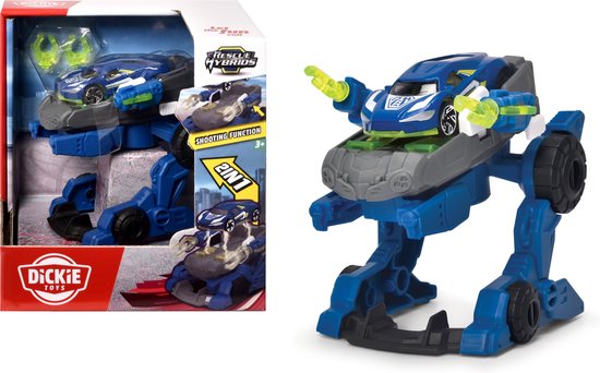 Dickie Toys Rescue Hybrids Police Trooper - Speelgoedvoertuig