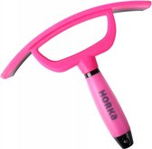 zweetmes met gelgrip 19 cm roze