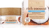 Eveline Cosmetics Rich Coconut Multi-Moisturizing Coconut Face Cream 50ml.