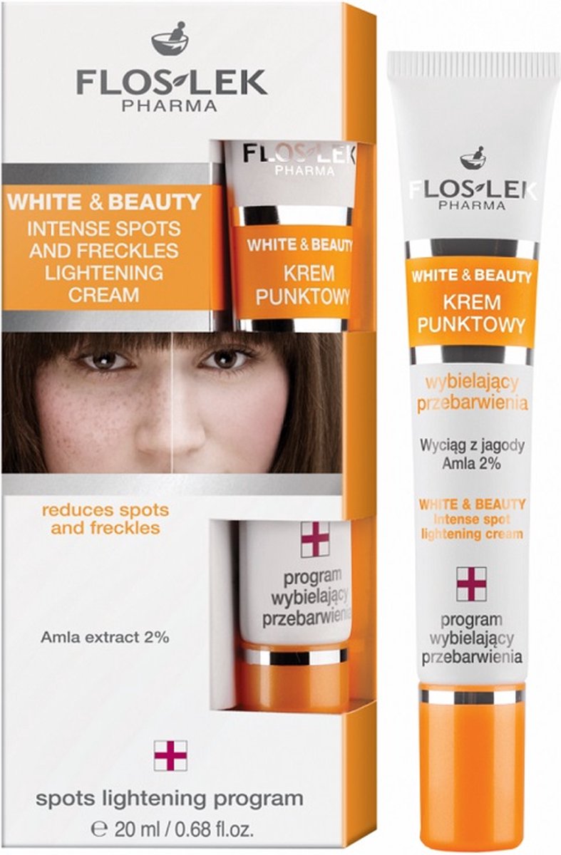 Floslek Spot Face Cream Bleaching Discoloration & Freckles | 20 Ml | Reduces