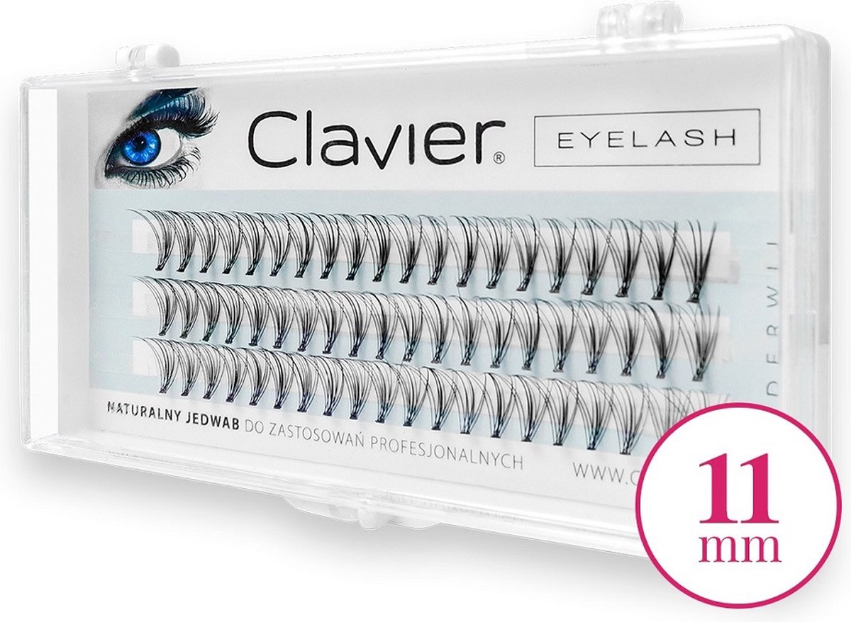 Clavier - Eyelash Tufts Eyelashes 11Mm