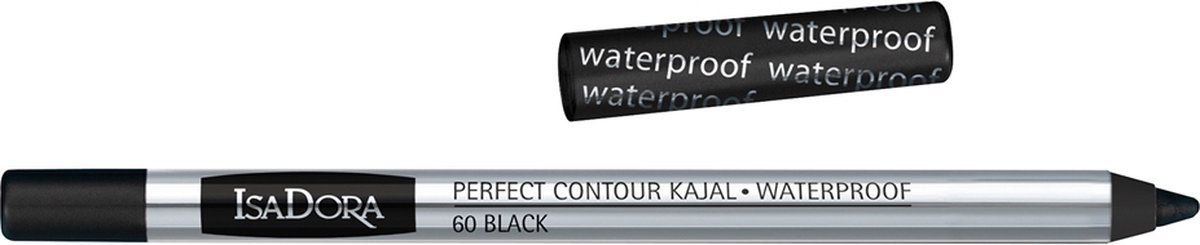 Isadora - Perfect Contour Kajal Is An Eyelid Waterproof 60 Black 1.2G