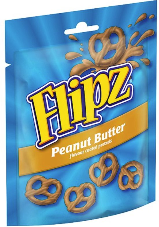 Flipz Peanut Butter Pretzels 3 Pack 3x90 Gram 