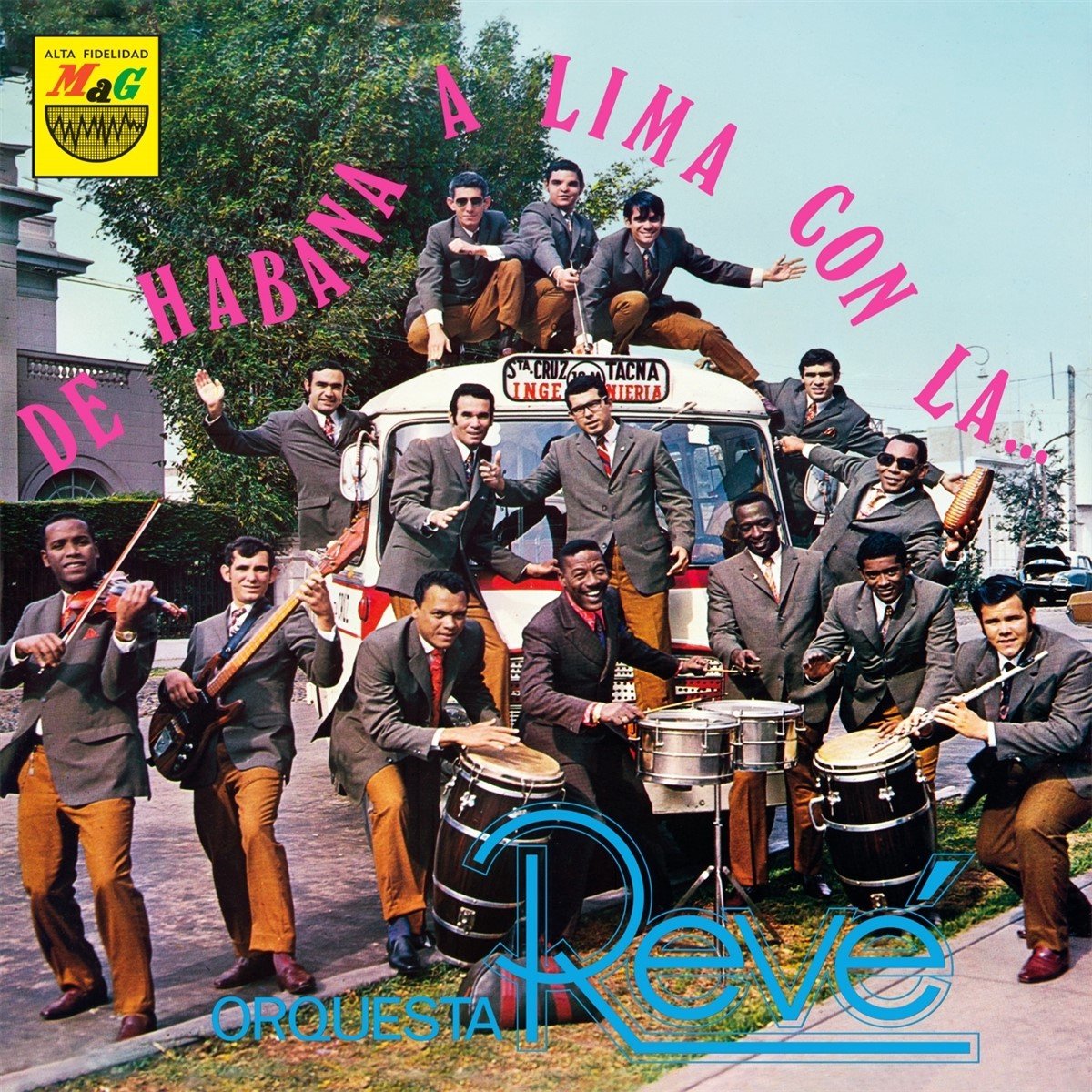 Orquesta Revé - De Habana A Lima Con La Orquesta Revé (LP)