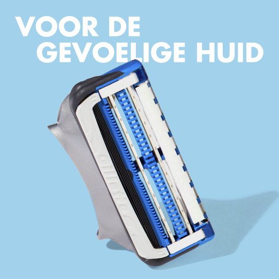 Gillette SkinGuard Sensitive Scheermesjes - 4 Navulmesjes
