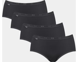 sloggi Basic+ Dames Midi slip - 4-pack - Wit