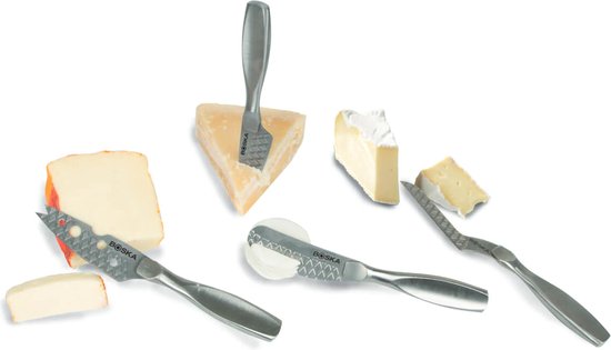 Boska Mini Monaco + - Set de couteaux à fromage - pour tous les fromages - 4 pièces
