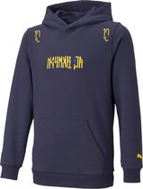 Puma Neymar Jr Hero Hoodie 605545-06, voor een jongen, Marineblauw, Sweatshirt, maat: 164