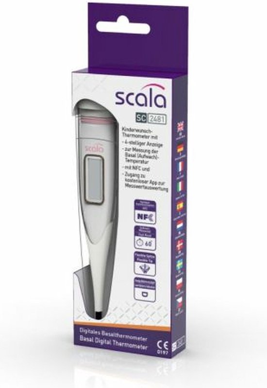 Scala - Thermomètre basal numérique SC 2481