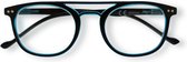 Icon Eyewear KCE344 John Leesbril +1.50 Donkerblauw montuur met lichtblauwe touch