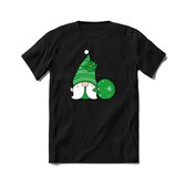 Kerstkabouter Buddy Kerst T-shirt | Groen | Jongens / Meisjes | Grappige Foute kersttrui Shirt Cadeau | Kindershirt | Leuke Elf, Rendier, Kerstboom en Kerstballen Ontwerpen. Maat 1