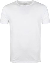 Dstrezzed - Mc Queen T-shirt Melange Wit - Maat L - Modern-fit