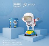 Bouwset astronaut - Miniblocks - bouwset / 3D puzzel - 745 bouwsteentjes
