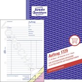 Avery-Zweckform Opdrachtformulier 1725 DIN A5 staand Aantal paginas: 80