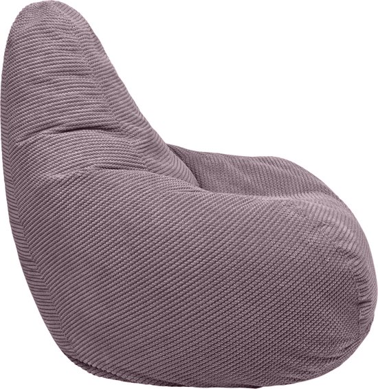 Volwassen Highback Zitzak Stoel Corduroy Stof Indoor Woonkamer Gaming Zitzak Ligstoel met Ergonomisch Ontwerp