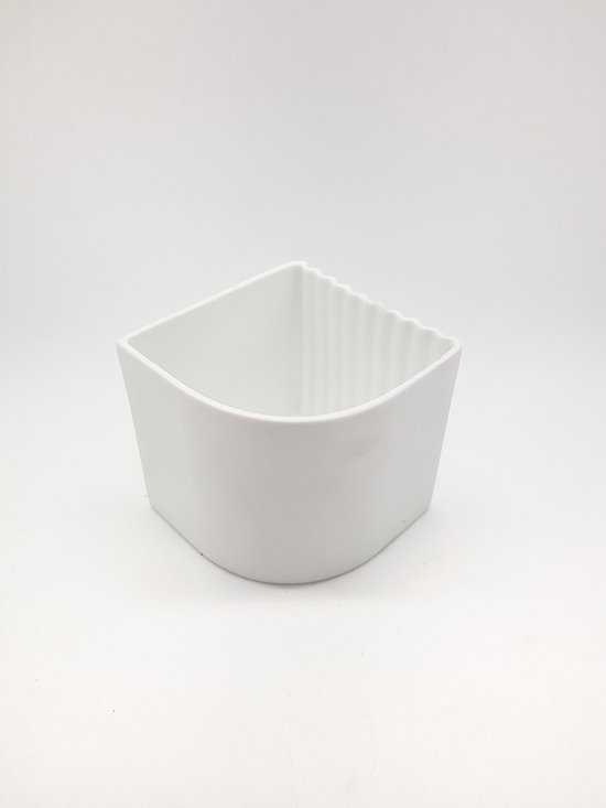 Serax by Grint vase blanc nervuré